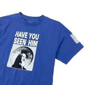 Powell Peralta Have You Seen Him Graphic T Shirt 2015 Blue Mens Medium